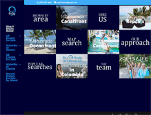Tablet Screenshot of blue9realty.com